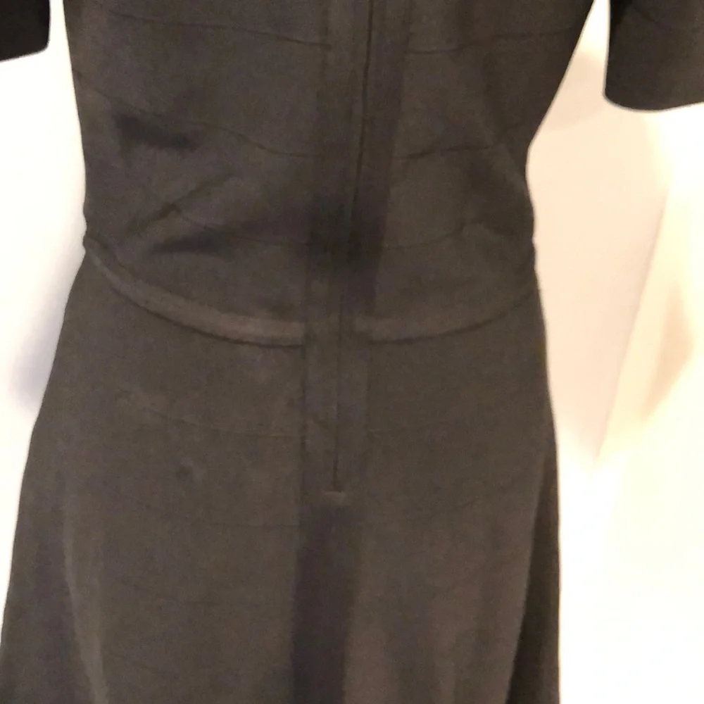 Med White House black market Black rayon dress - Picture 8 of 8